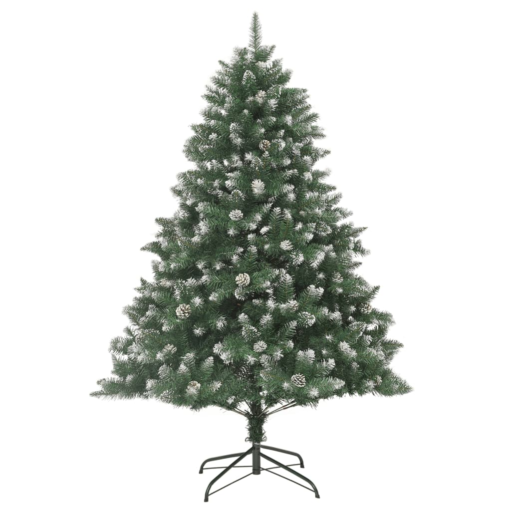 vidaXL Sztuczna choinka ze stojakiem, 240 cm, PVC