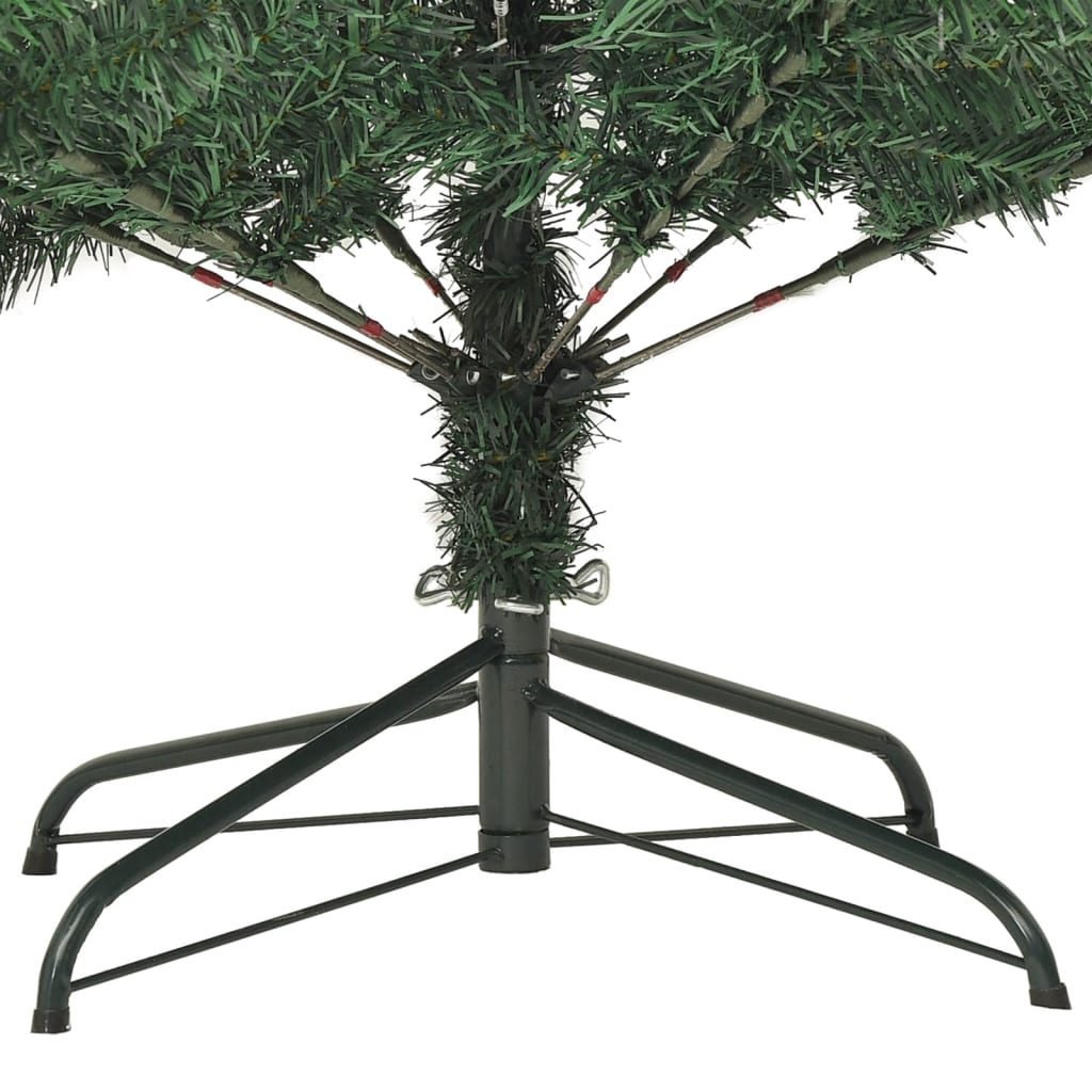 vidaXL Sztuczna choinka ze stojakiem, 240 cm, PVC