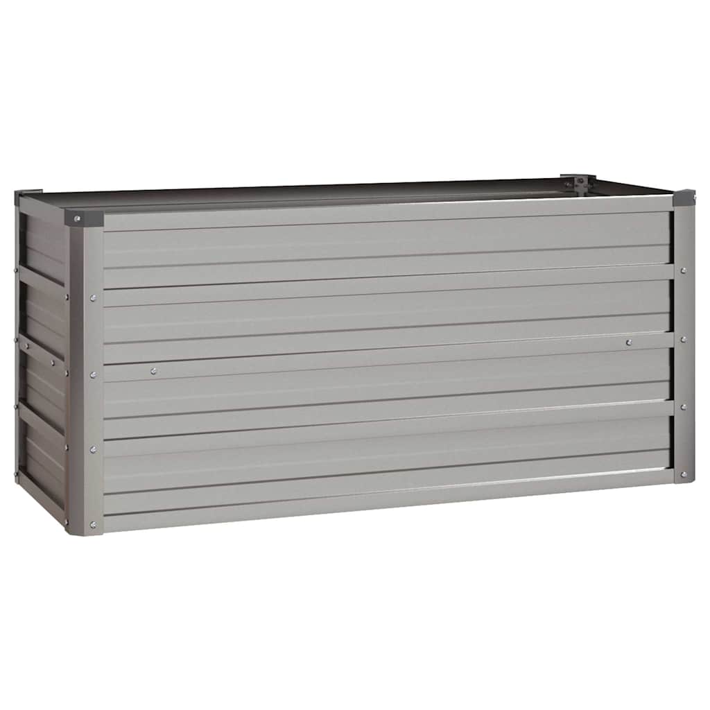 vidaXL Podwyższona donica, rdzawa, 100x40x45 cm, stal kortenowska