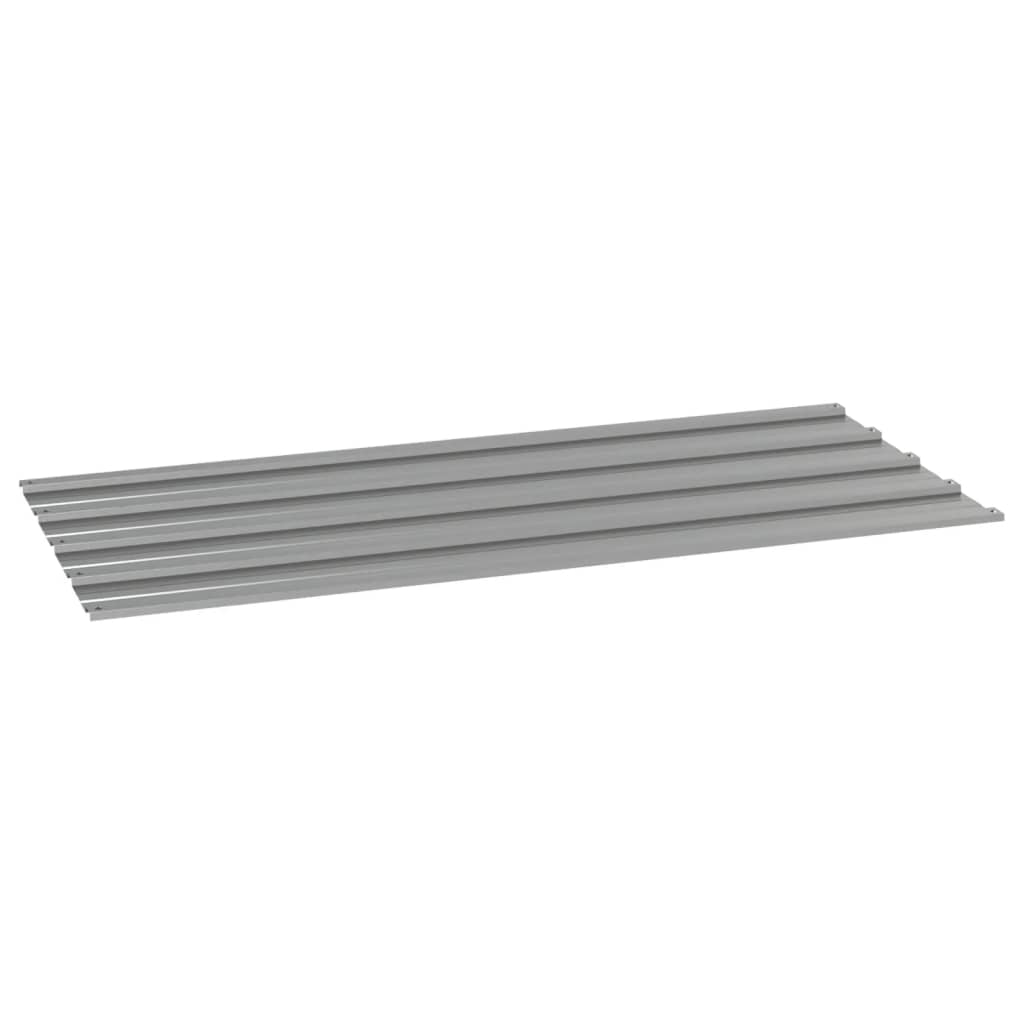 vidaXL Panele dachowe, 12 szt., rdzawe, 100x44 cm, stal kortenowska