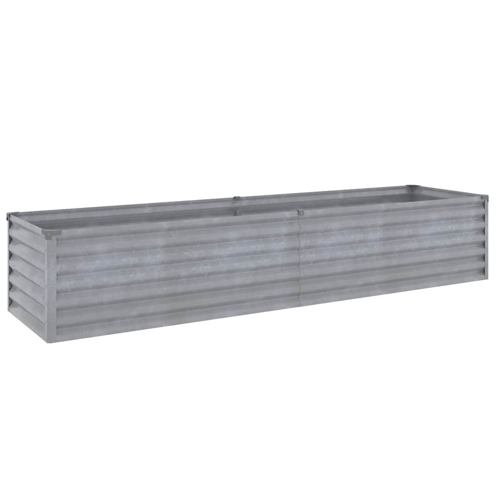 vidaXL Podwyższona grządka ogrodowa 194x50x36 cm, stal Corten
