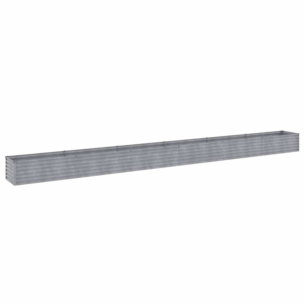 vidaXL Podwyższona grządka ogrodowa 580x50x36 cm, stal Corten