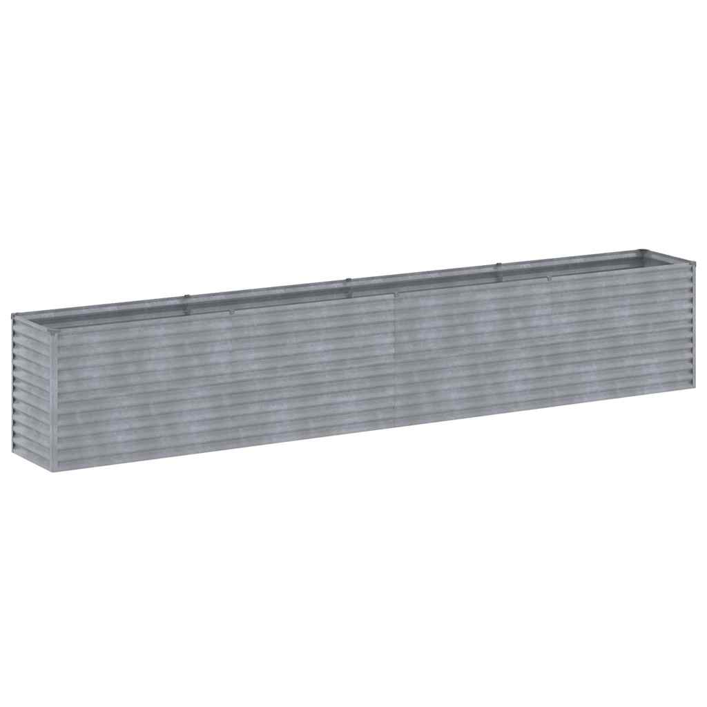 vidaXL Podwyższona grządka ogrodowa 385x50x69 cm, stal Corten