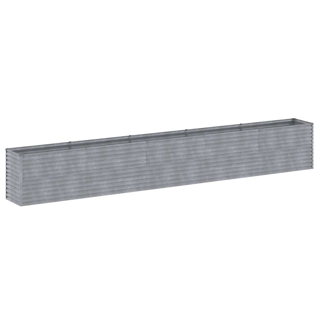 vidaXL Podwyższona grządka ogrodowa 482x50x69 cm, stal Corten