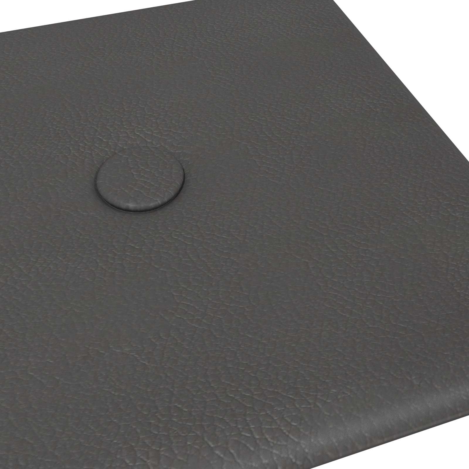 vidaXL Wejściowy zagłówek 12 pcs Szary 30 x 15 cm Skóra ekologiczna