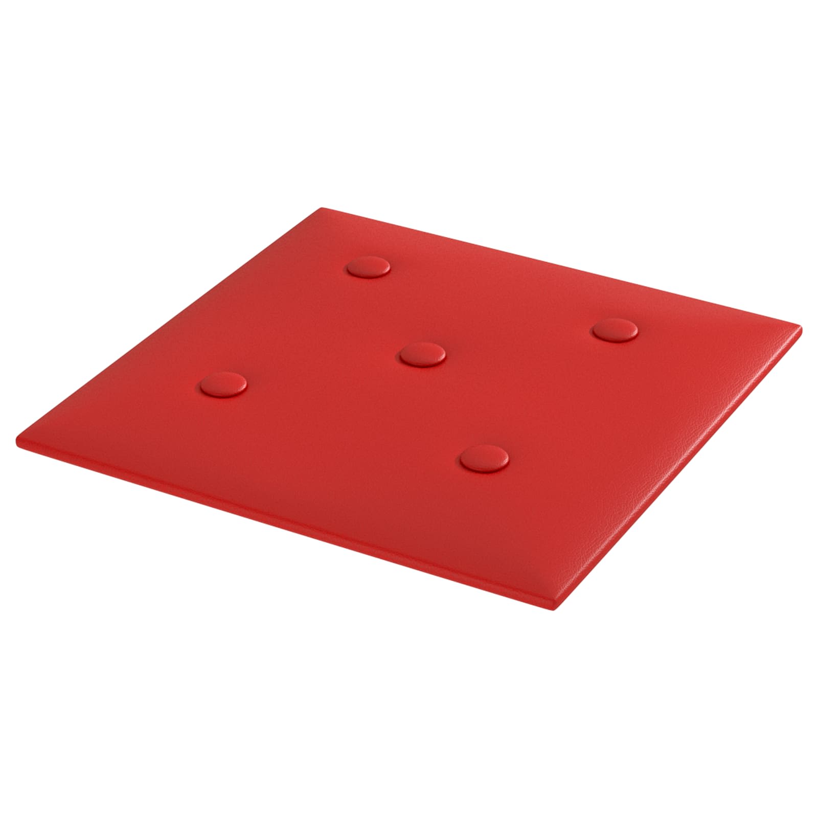 vidaXL Wejściowy zagłówek 12 pcs Czerwone wino 30 x 30 cm