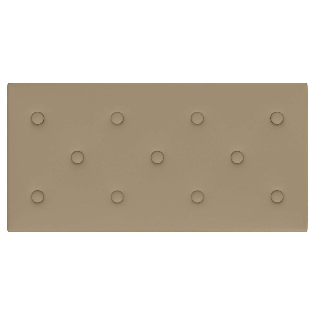 vidaXL Wejściowy zagłówek 12 pcs Cappuccino 60 x 30 cm