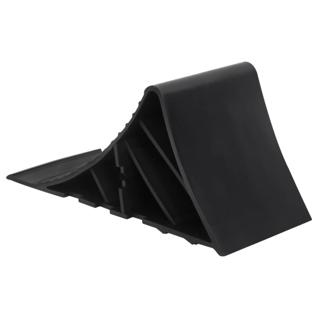 vidaXL Kliny pod koła, 2 szt., 25x10x11,5 cm, plastikowe