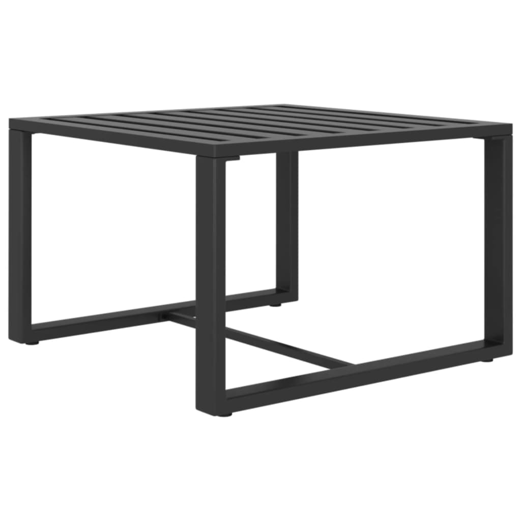 vidaXL 5-cz. zestaw mebli ogrodowych, poduszki, aluminium, antracyt