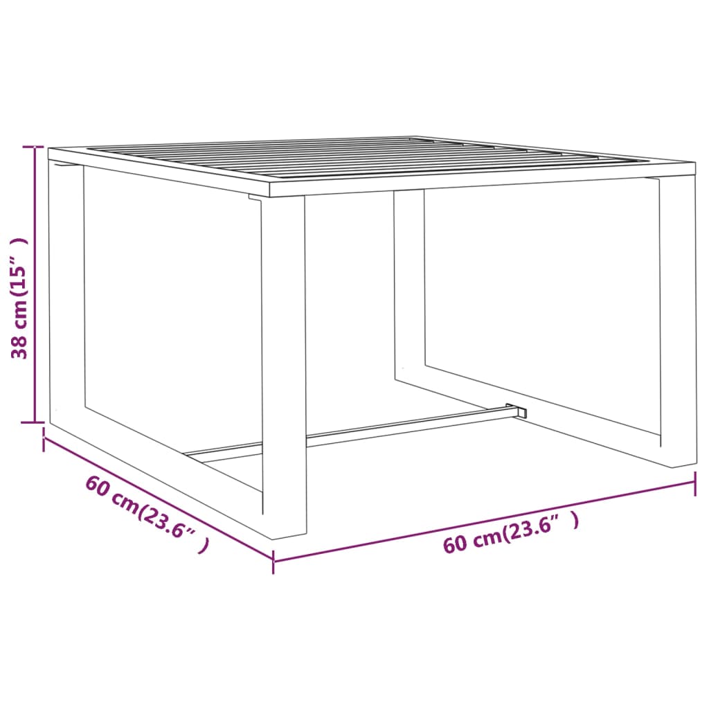 vidaXL 5-cz. zestaw mebli ogrodowych, poduszki, aluminium, antracyt