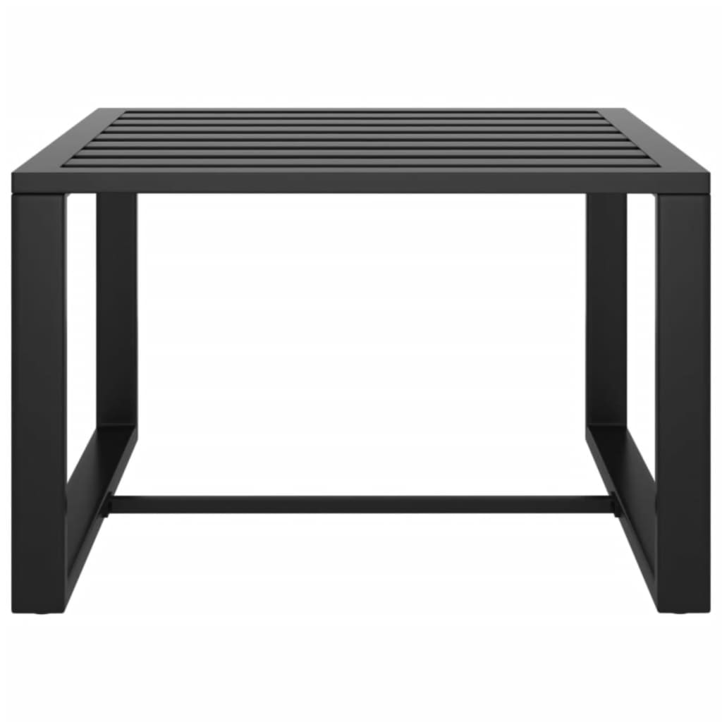 vidaXL 6-cz. zestaw mebli ogrodowych, poduszki, aluminium, antracyt