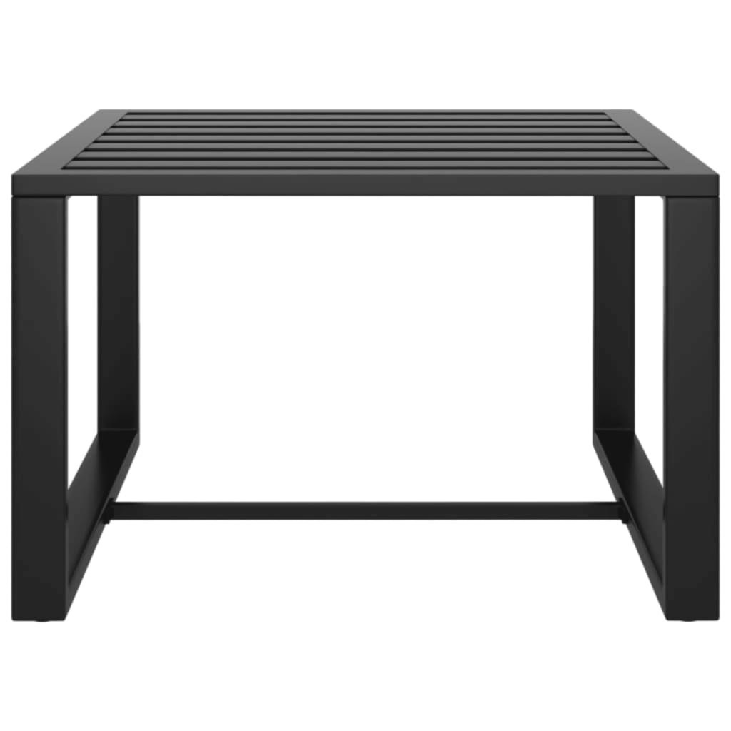 vidaXL 10-cz. zestaw mebli ogrodowych, poduszki, aluminium, antracyt
