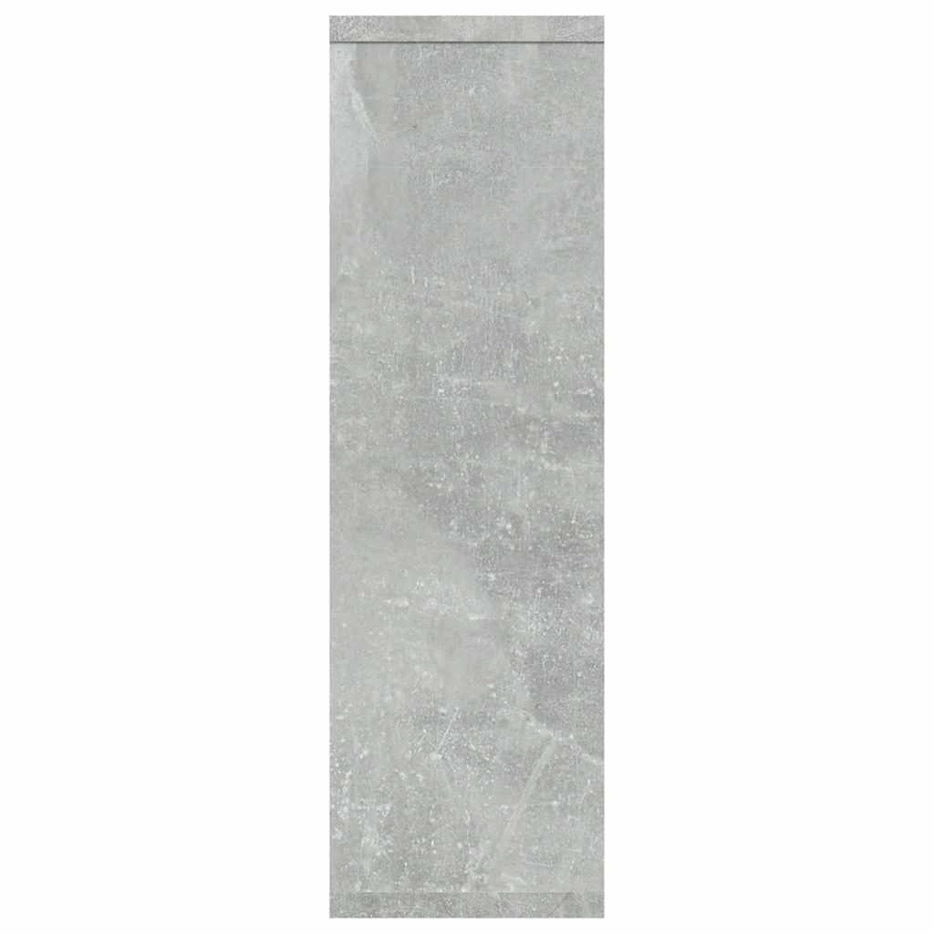 vidaXL Półka ścienna, betonowa szarość, 85x16x52,5 cm