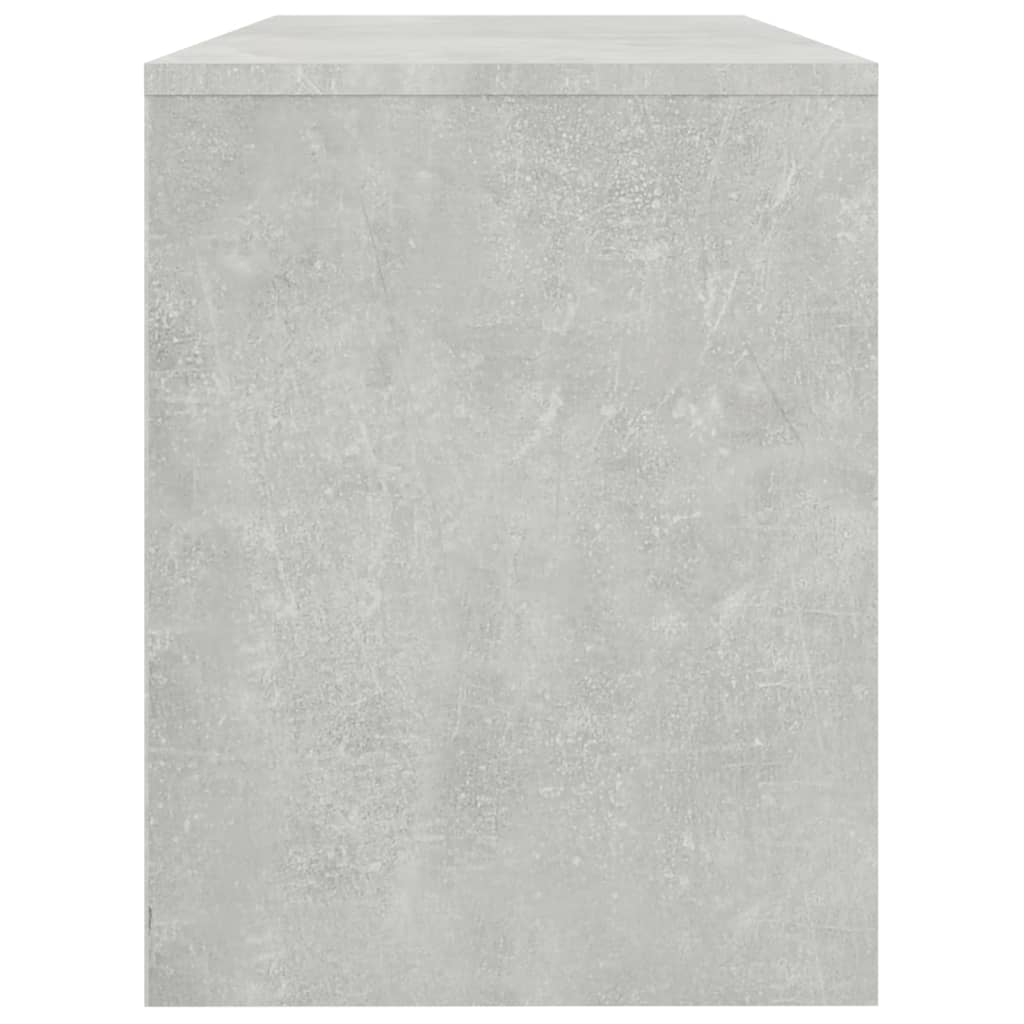 vidaXL Stołek do toaletki, szarość betonu, 70x35x45 cm