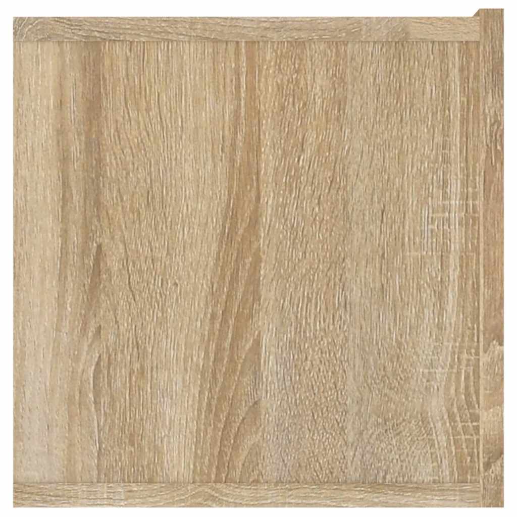 vidaXL Ścienne szafki TV, 2 szt., dąb sonoma, 80x30x30 cm