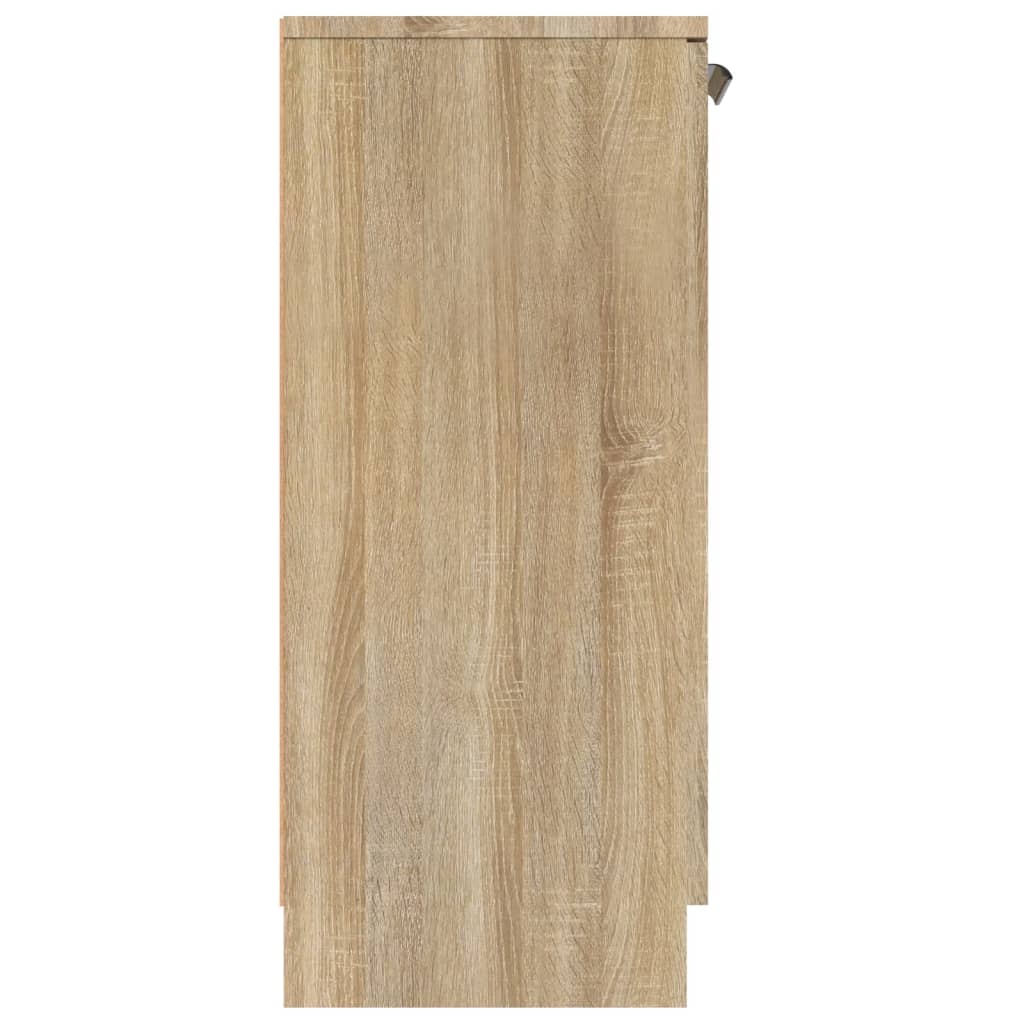 vidaXL Szafka, dąb sonoma, 60x30x70 cm, materiał drewnopochodny