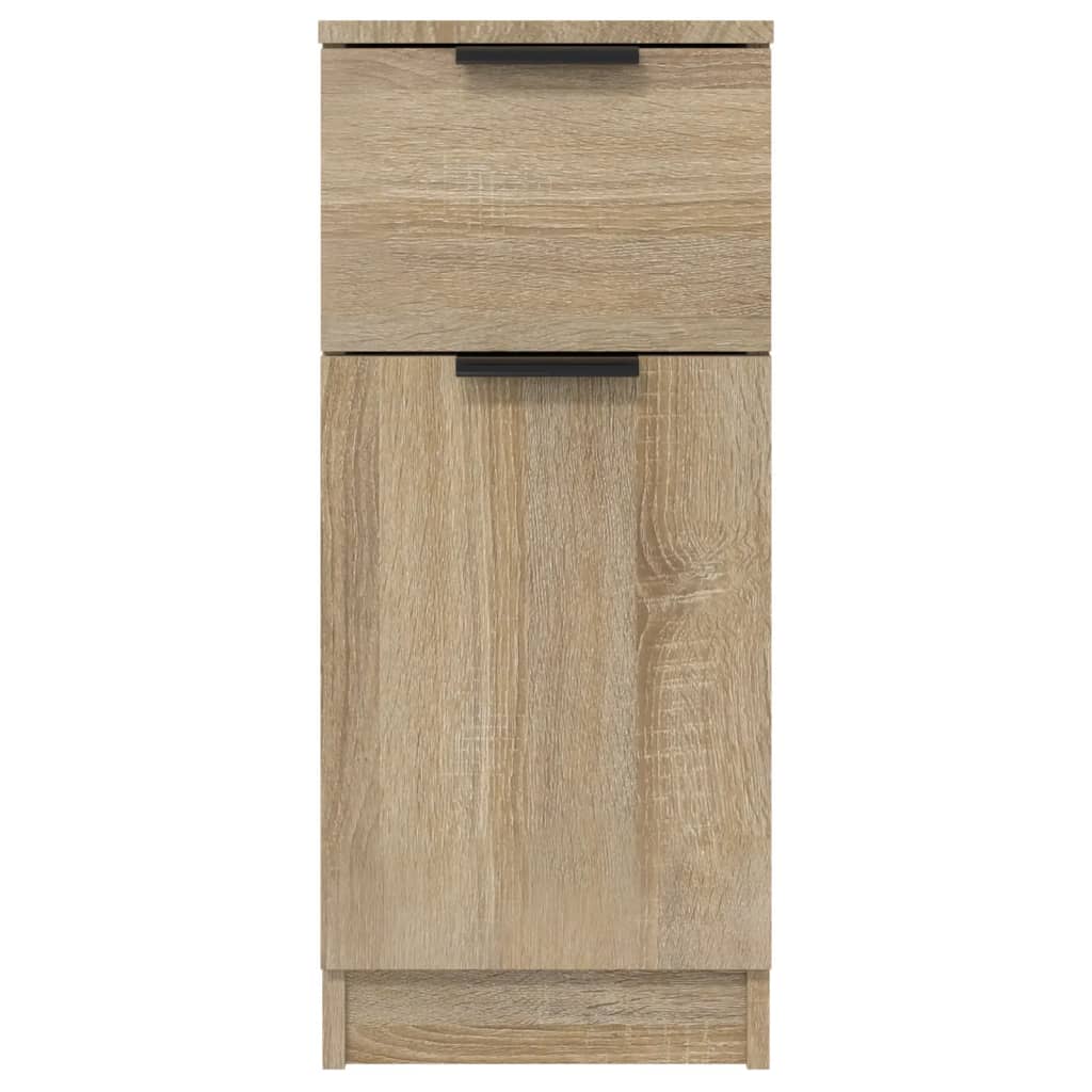 vidaXL Szafki, 2 szt, dąb sonoma, 30x30x70 cm, materiał drewnopochodny