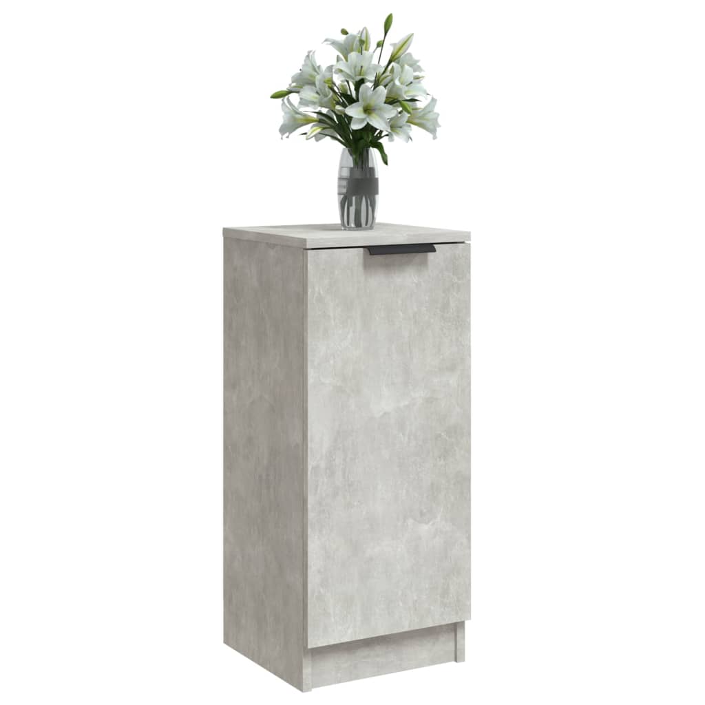 vidaXL Szafka, szarość betonu, 30x30x70 cm, materiał drewnopochodny