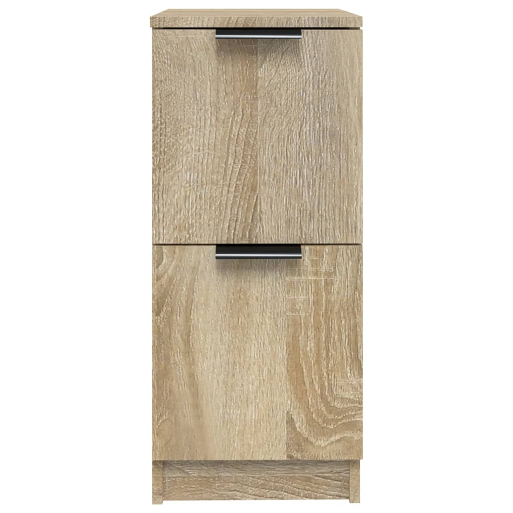 vidaXL Szafki, 2 szt, dąb sonoma, 30x30x70 cm, materiał drewnopochodny