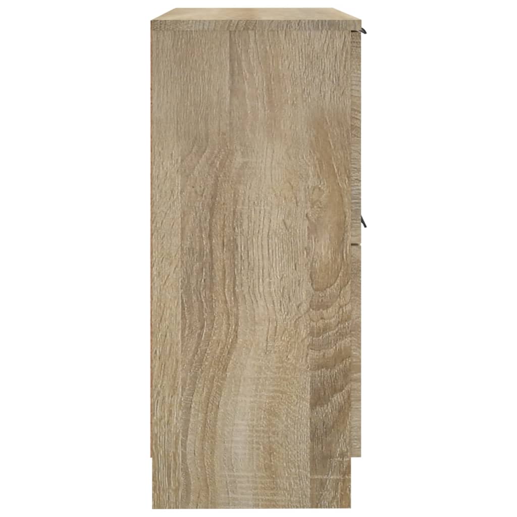 vidaXL Szafki, 2 szt, dąb sonoma, 30x30x70 cm, materiał drewnopochodny