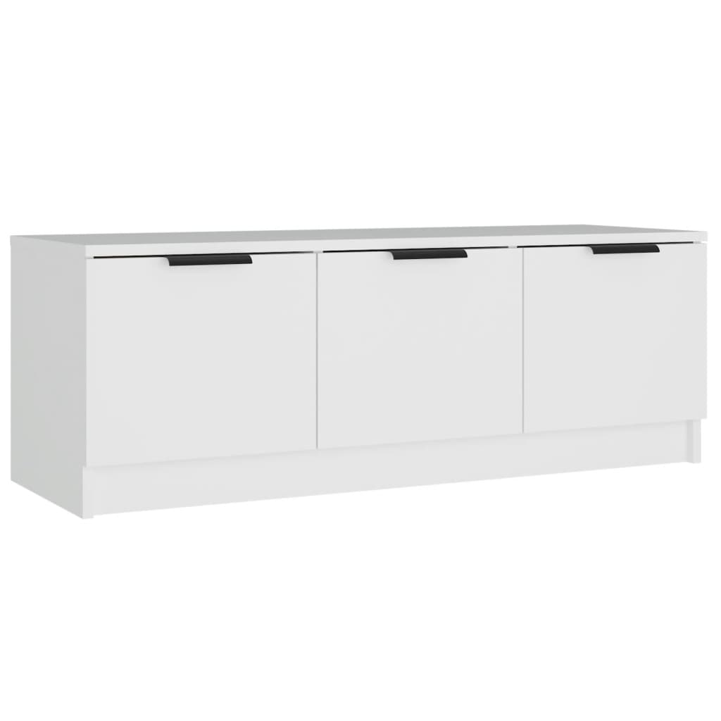 vidaXL Szafka pod telewizor, biała, 102x35x36,5 cm