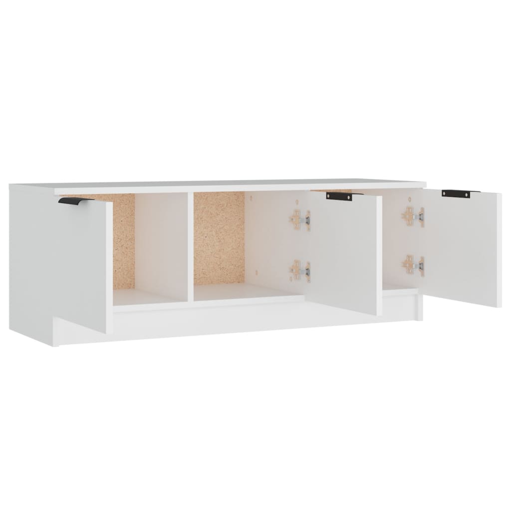 vidaXL Szafka pod telewizor, biała, 102x35x36,5 cm