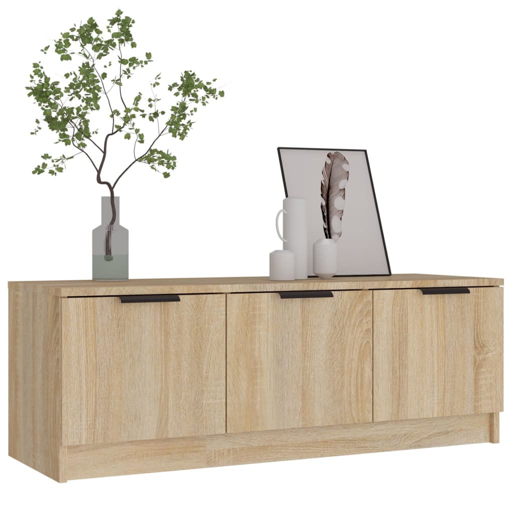 vidaXL Szafka pod telewizor, dąb sonoma, 102x35x36,5 cm