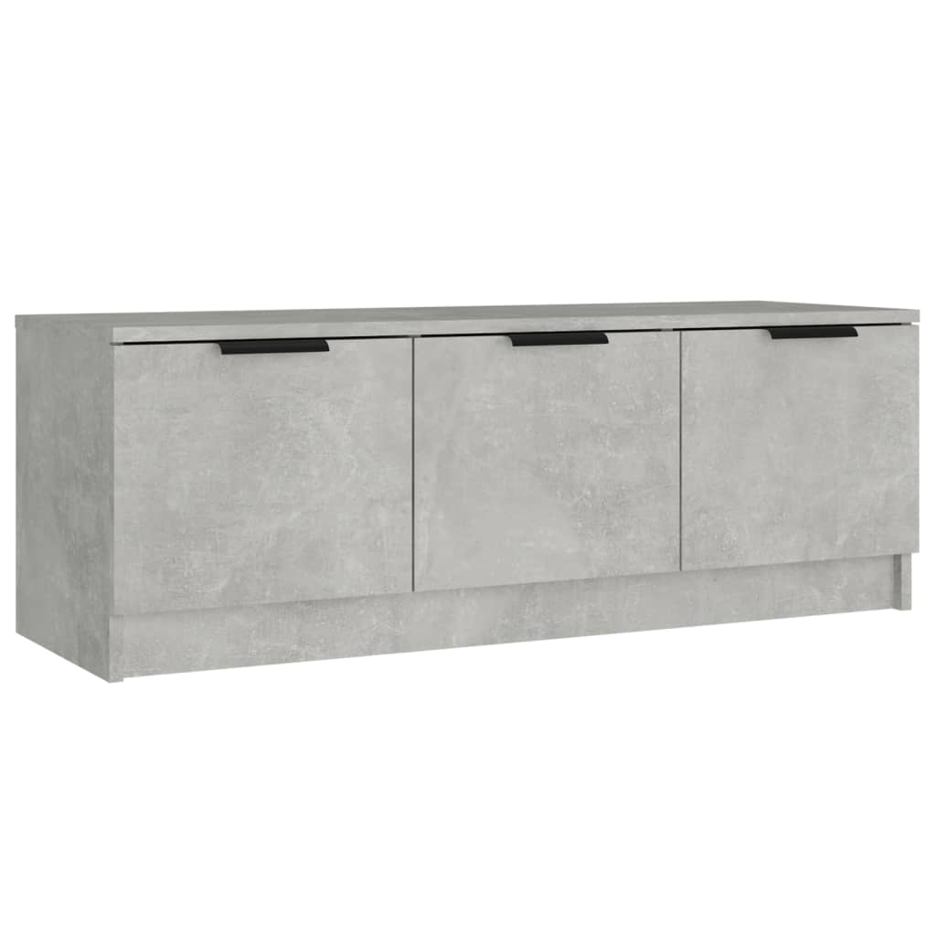 vidaXL Szafka pod telewizor, szarość betonu, 102x35x36,5 cm