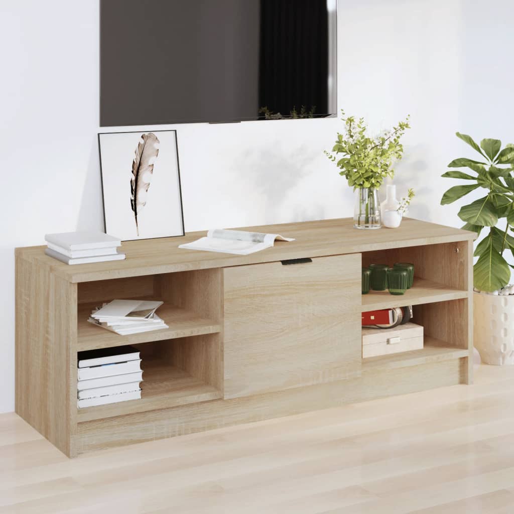 vidaXL Szafka pod telewizor, dąb sonoma, 102x35,5x36,5 cm