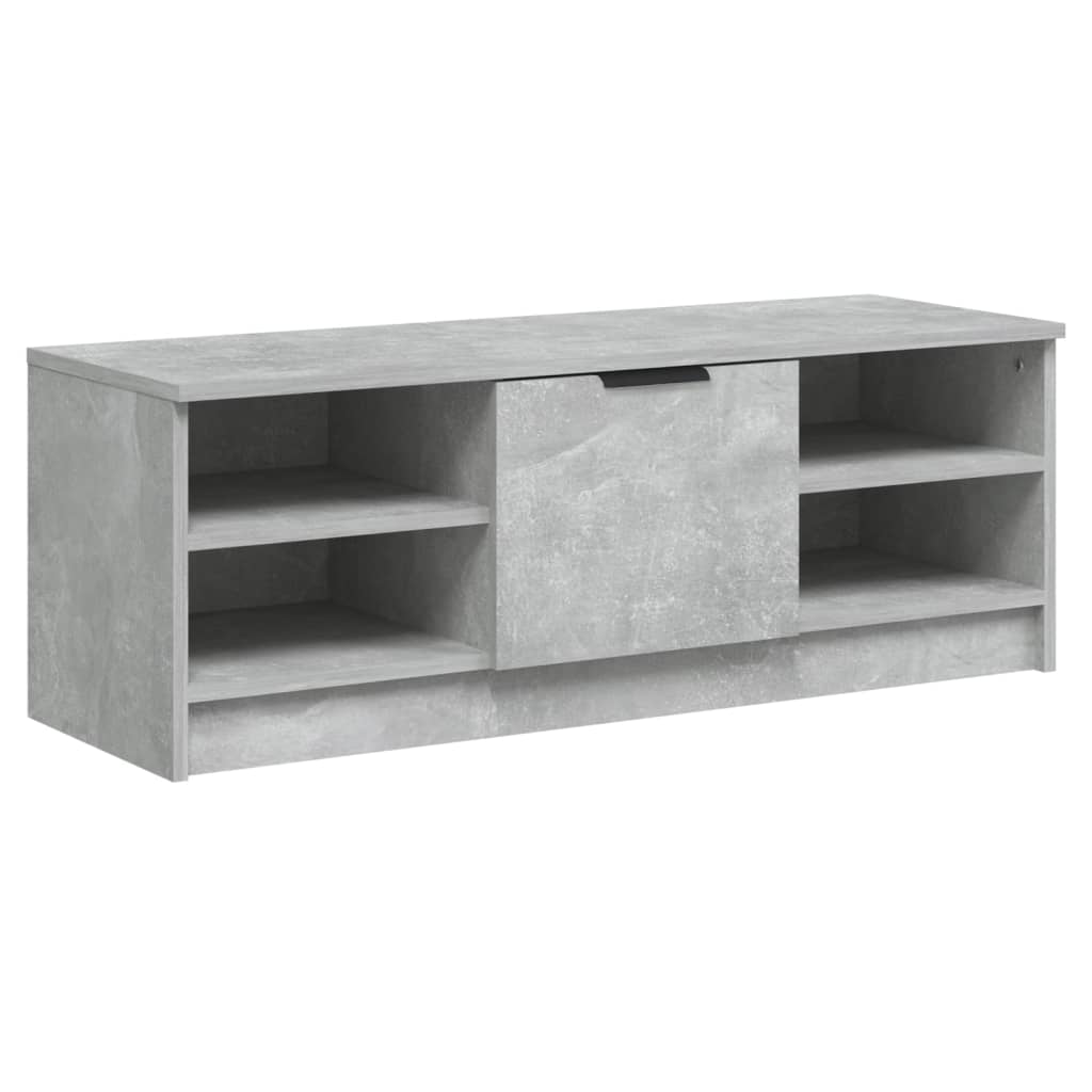 vidaXL Szafka pod TV, szarość betonu, 102x35,5x36,5 cm