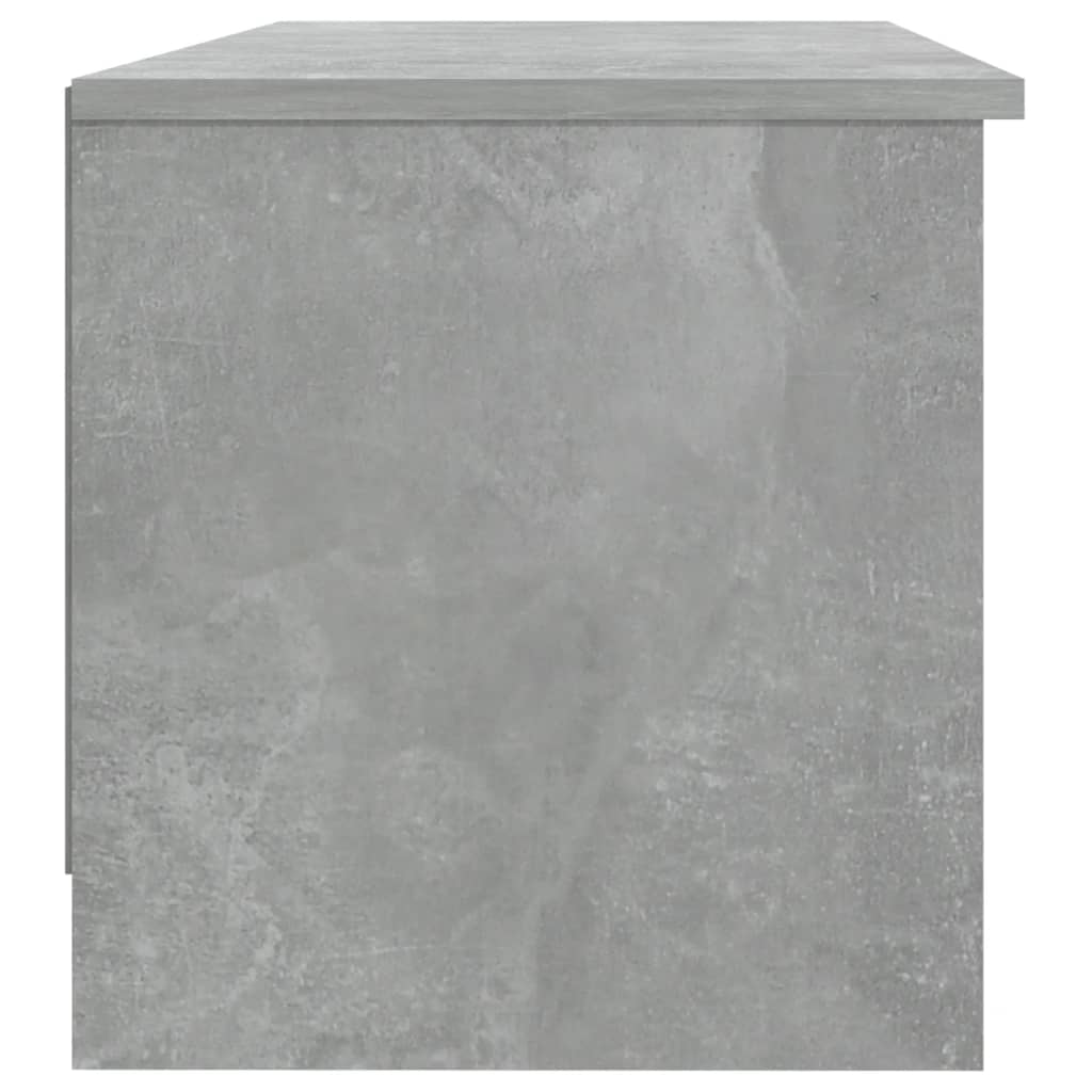 vidaXL Szafka pod TV, szarość betonu, 102x35,5x36,5 cm