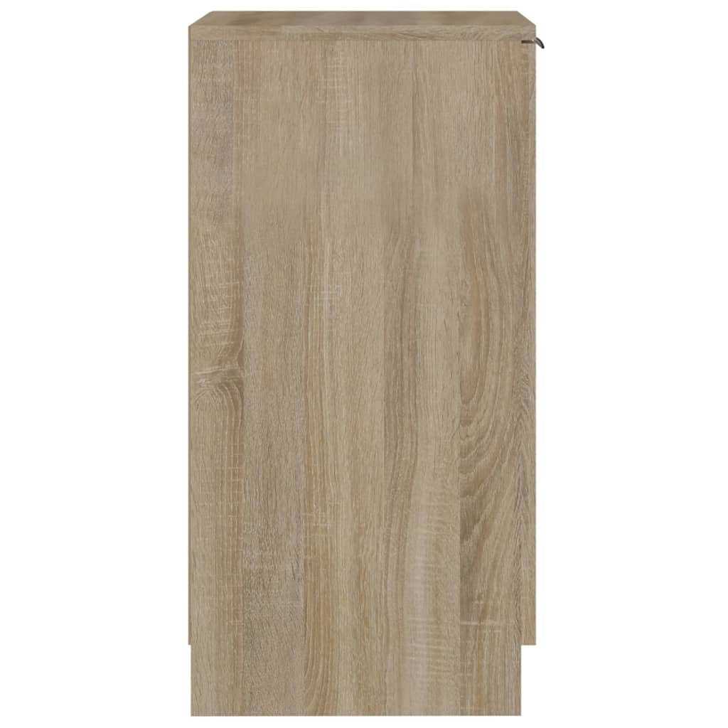 vidaXL Szafka na buty, dąb sonoma, 30x35x70cm, materiał drewnopochodny