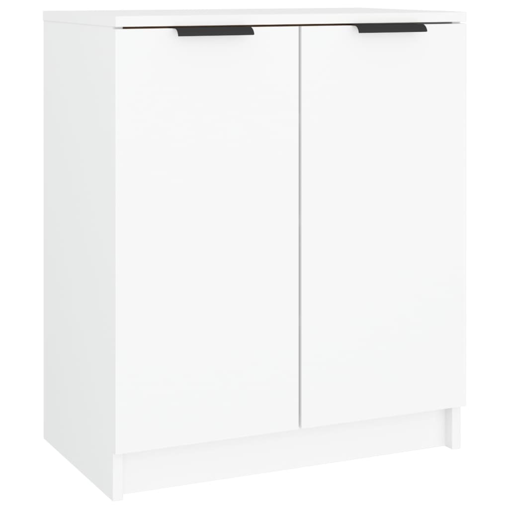 vidaXL Szafka na buty, biała, 59x35x70 cm, materiał drewnopochodny