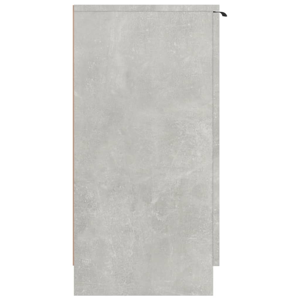vidaXL Szafka na buty, betonowa szarość, 59x35x70 cm