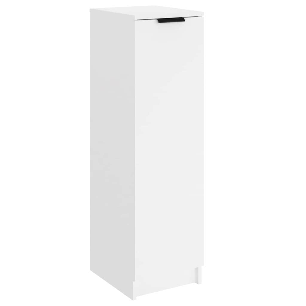 vidaXL Szafka na buty, biała, 30x35x100 cm, materiał drewnopochodny