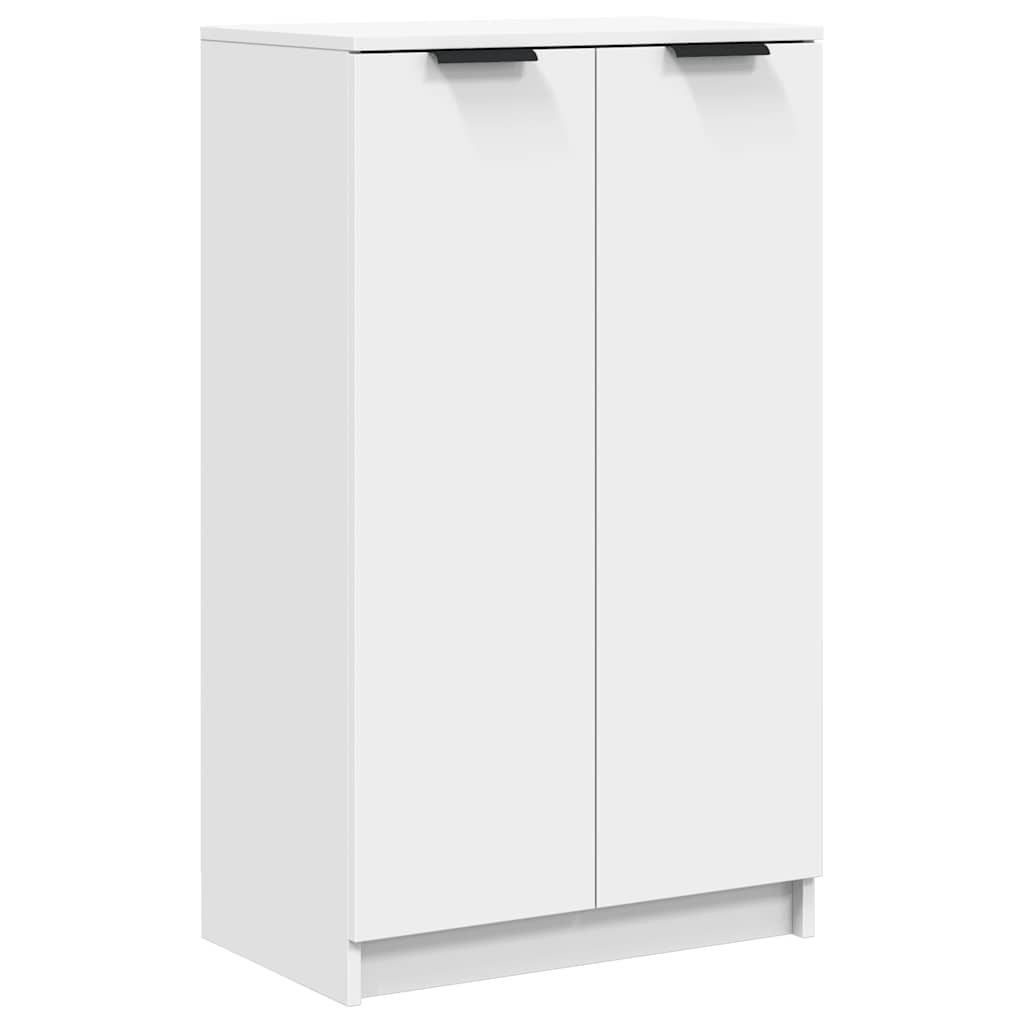 vidaXL Szafka na buty, biała, 59x35x100,5 cm, materiał drewnopochodny