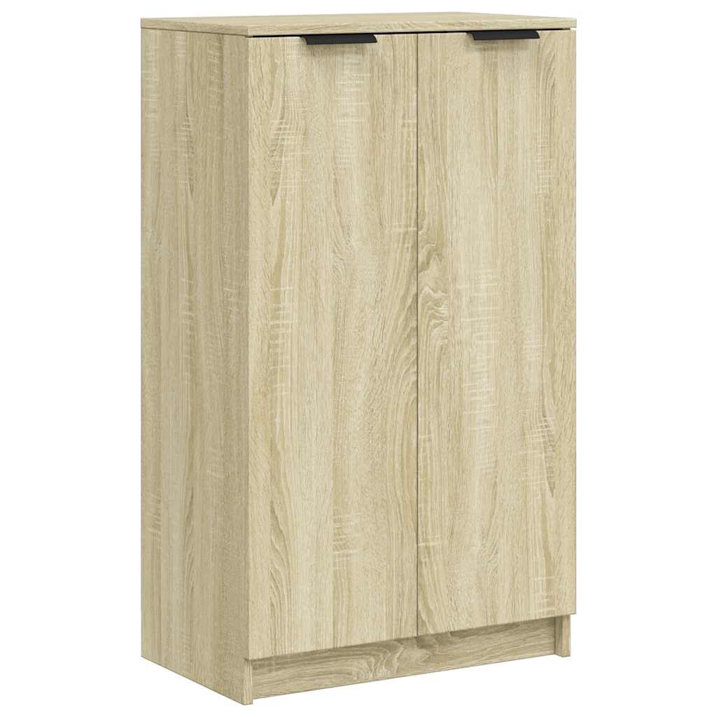 vidaXL Szafka na buty, dąb sonoma, 59x35x100,5cm,materiał drewnopochodny