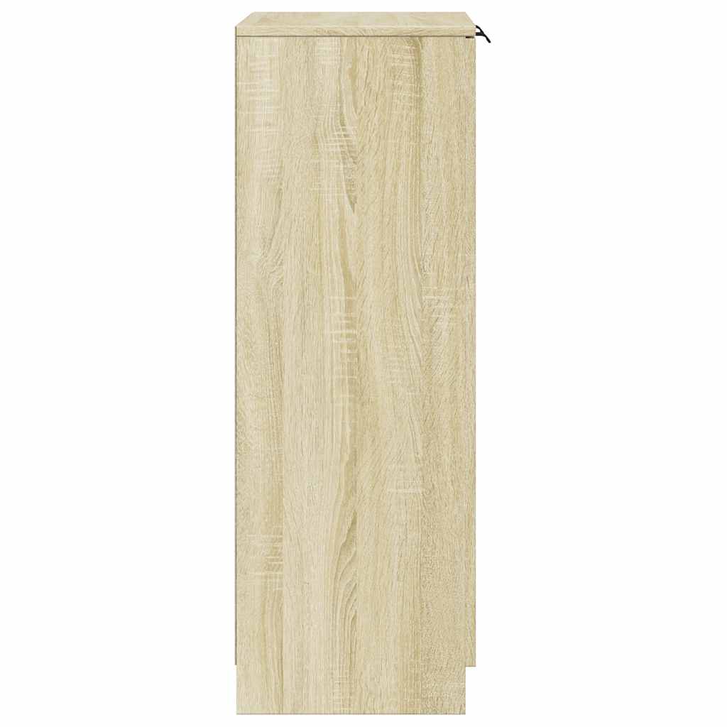 vidaXL Szafka na buty, dąb sonoma, 59x35x100,5cm,materiał drewnopochodny