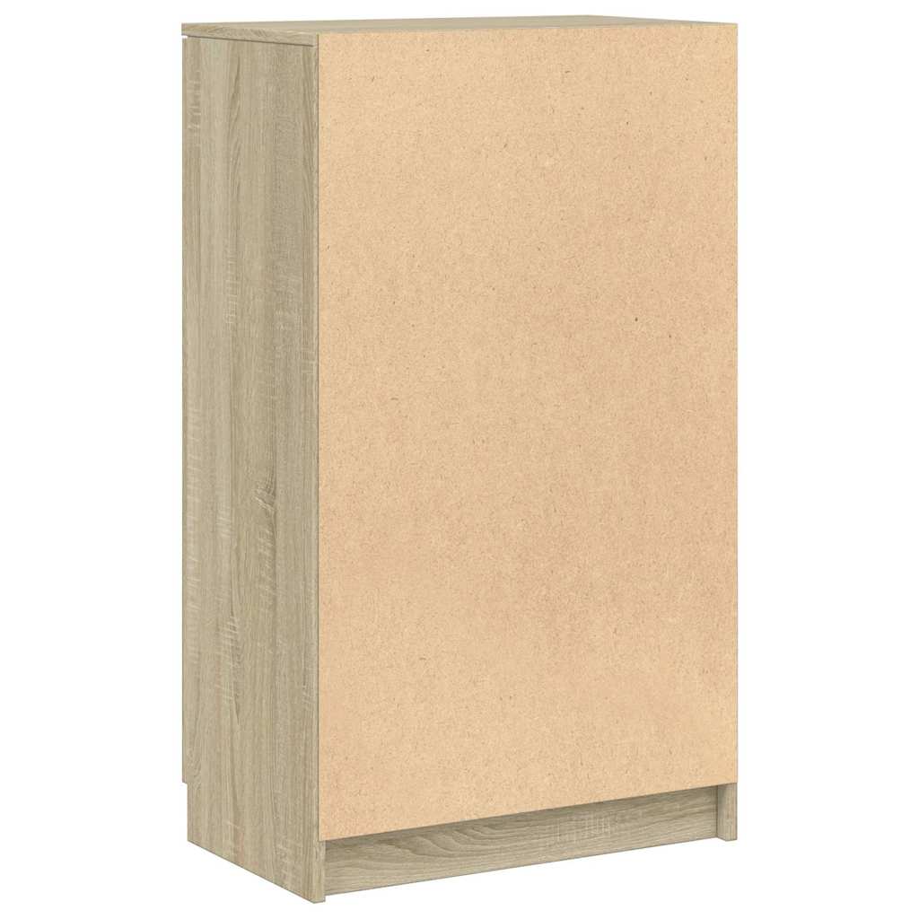 vidaXL Szafka na buty, dąb sonoma, 59x35x100,5cm,materiał drewnopochodny