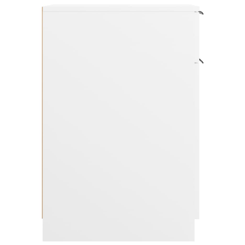 vidaXL Szafka pod biurko, biała, 33,5x50x75 cm