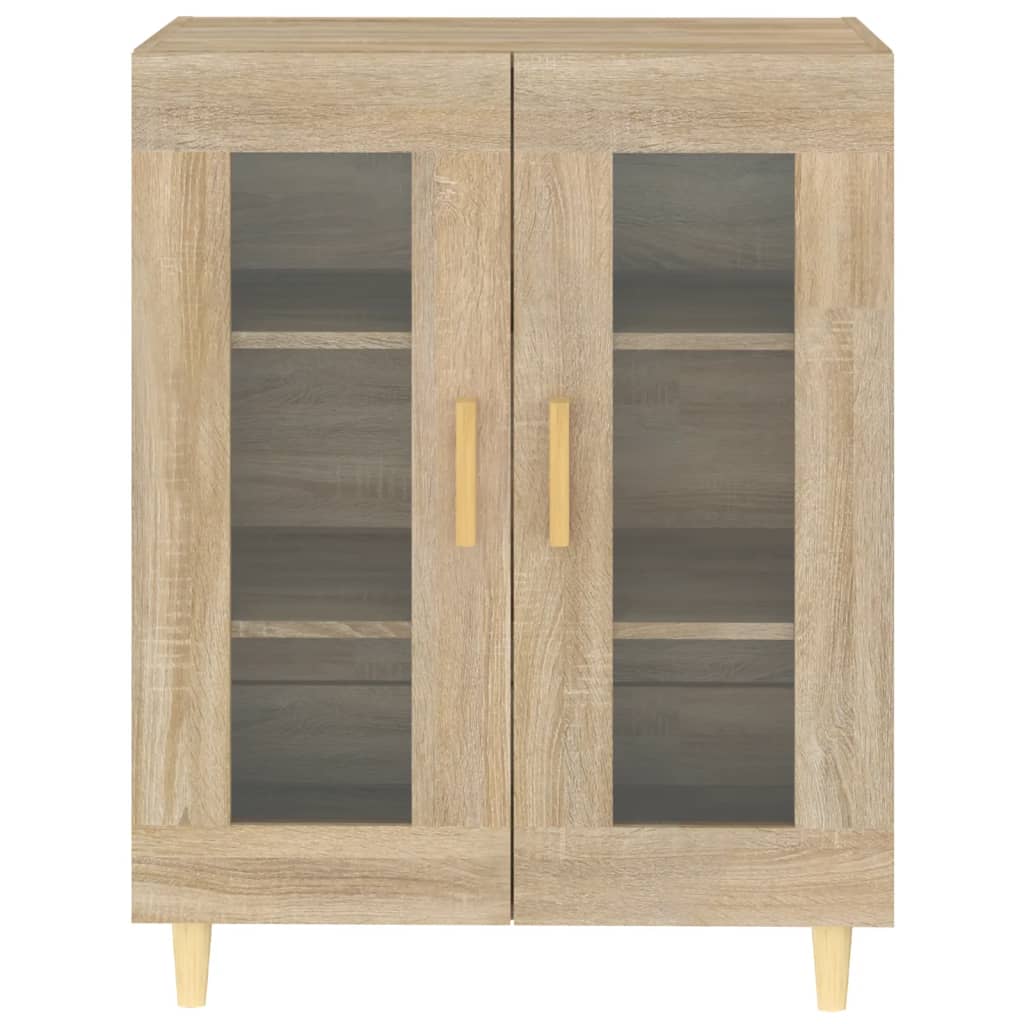 vidaXL Szafka, dąb sonoma, 69,5x34x90 cm, materiał drewnopochodny