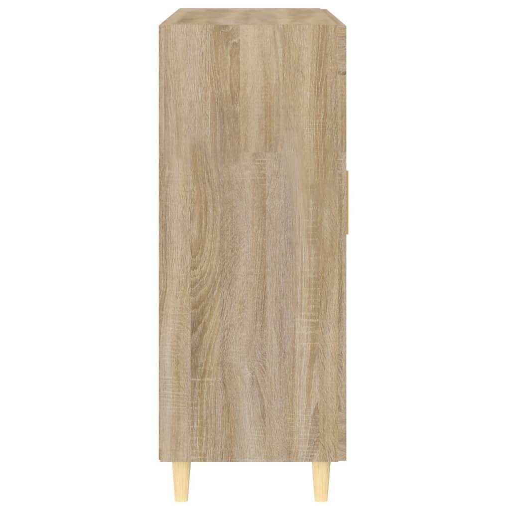 vidaXL Szafka, dąb sonoma, 69,5x34x90 cm, materiał drewnopochodny