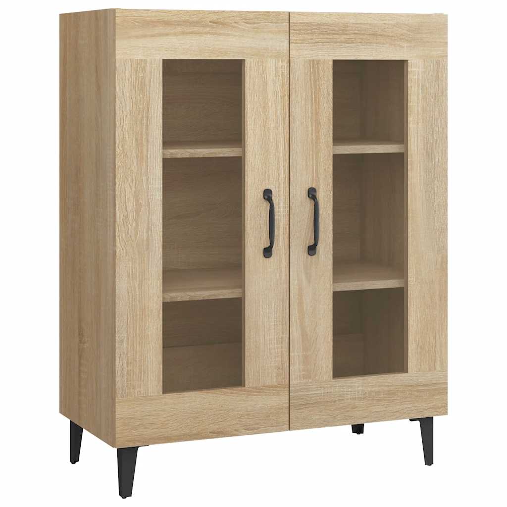 vidaXL Szafka, dąb sonoma, 69,5x34x90 cm, materiał drewnopochodny