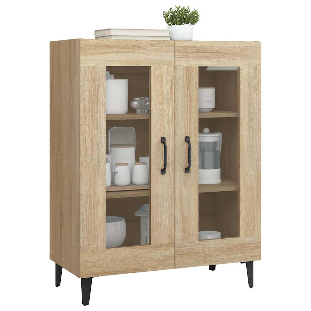 vidaXL Szafka, dąb sonoma, 69,5x34x90 cm, materiał drewnopochodny