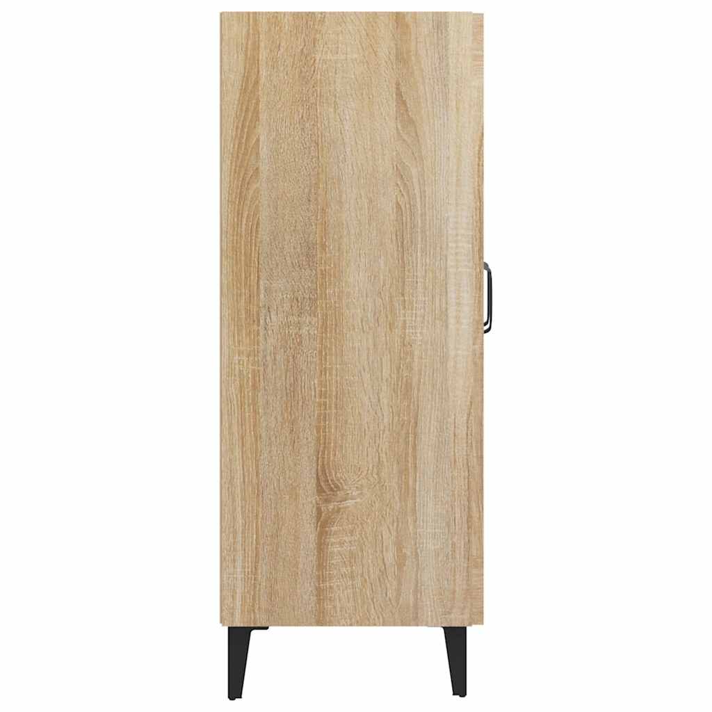 vidaXL Szafka, dąb sonoma, 69,5x34x90 cm, materiał drewnopochodny