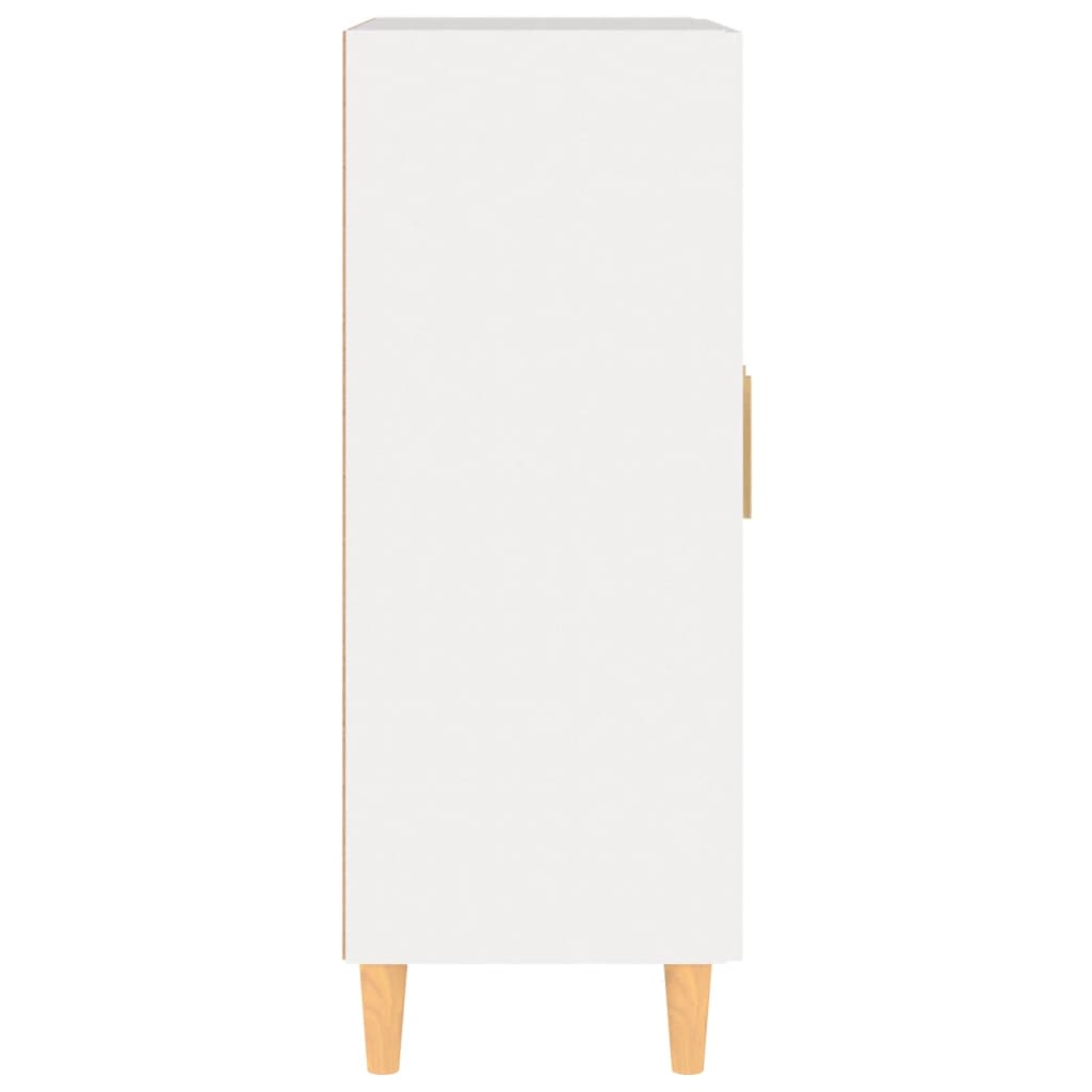 vidaXL Szafka, biała, 69,5x34x90 cm, materiał drewnopochodny