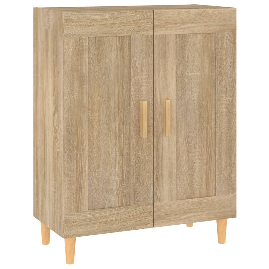 vidaXL Szafka, dąb sonoma, 69,5x34x90 cm, materiał drewnopochodny