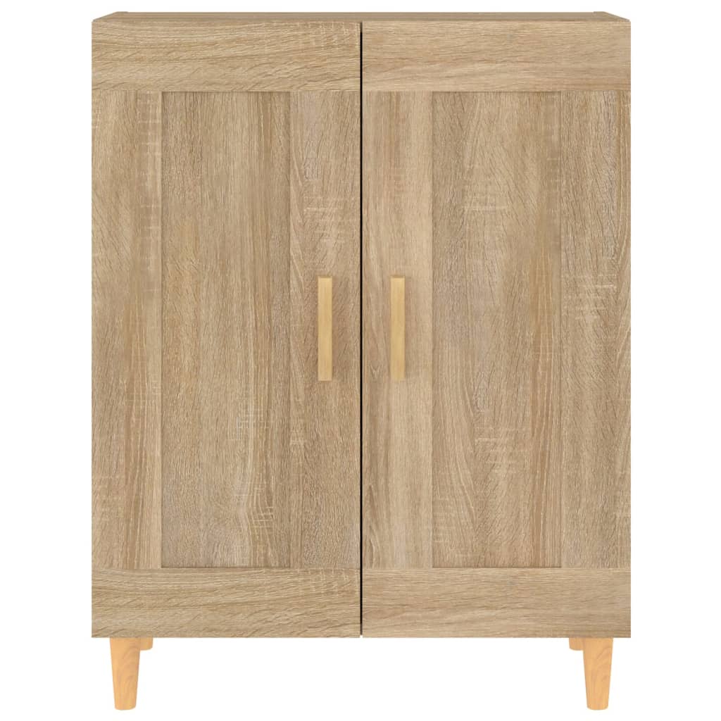 vidaXL Szafka, dąb sonoma, 69,5x34x90 cm, materiał drewnopochodny