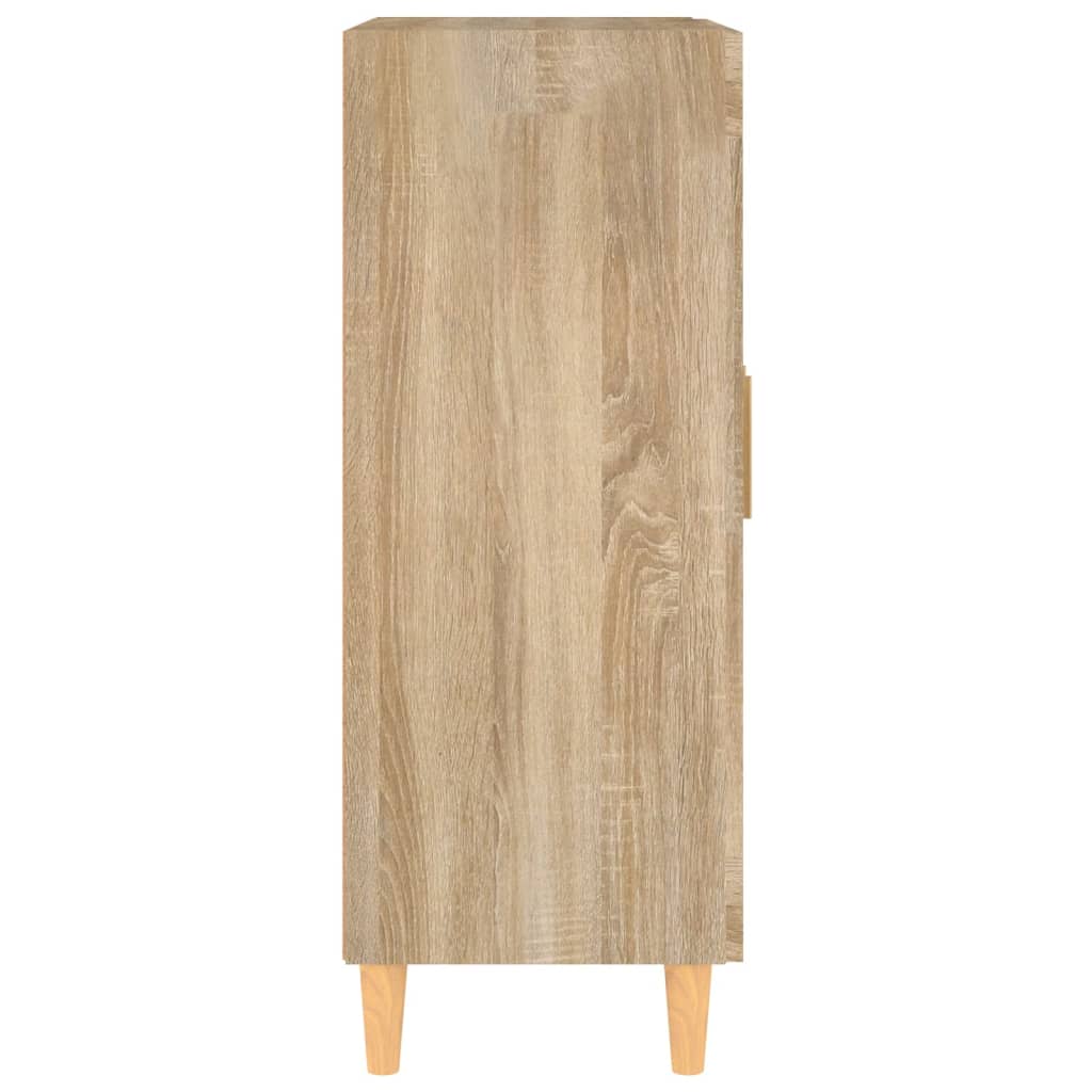 vidaXL Szafka, dąb sonoma, 69,5x34x90 cm, materiał drewnopochodny