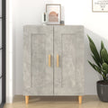 vidaXL Szafka, szarość betonu, 69,5x34x90 cm, materiał drewnopochodny